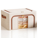 Prime Pick Cotton Linen Wardrobe Clothes Organizer