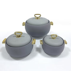 Prime Pick Elegant Casserole Set of-3 (1L + 2L + 3.5L)