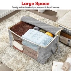 Prime Pick Lock Pattern Cloth Orgainzer Large