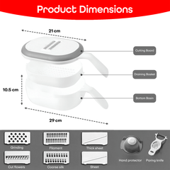 Prime Pick Six In One Peeler Organizer