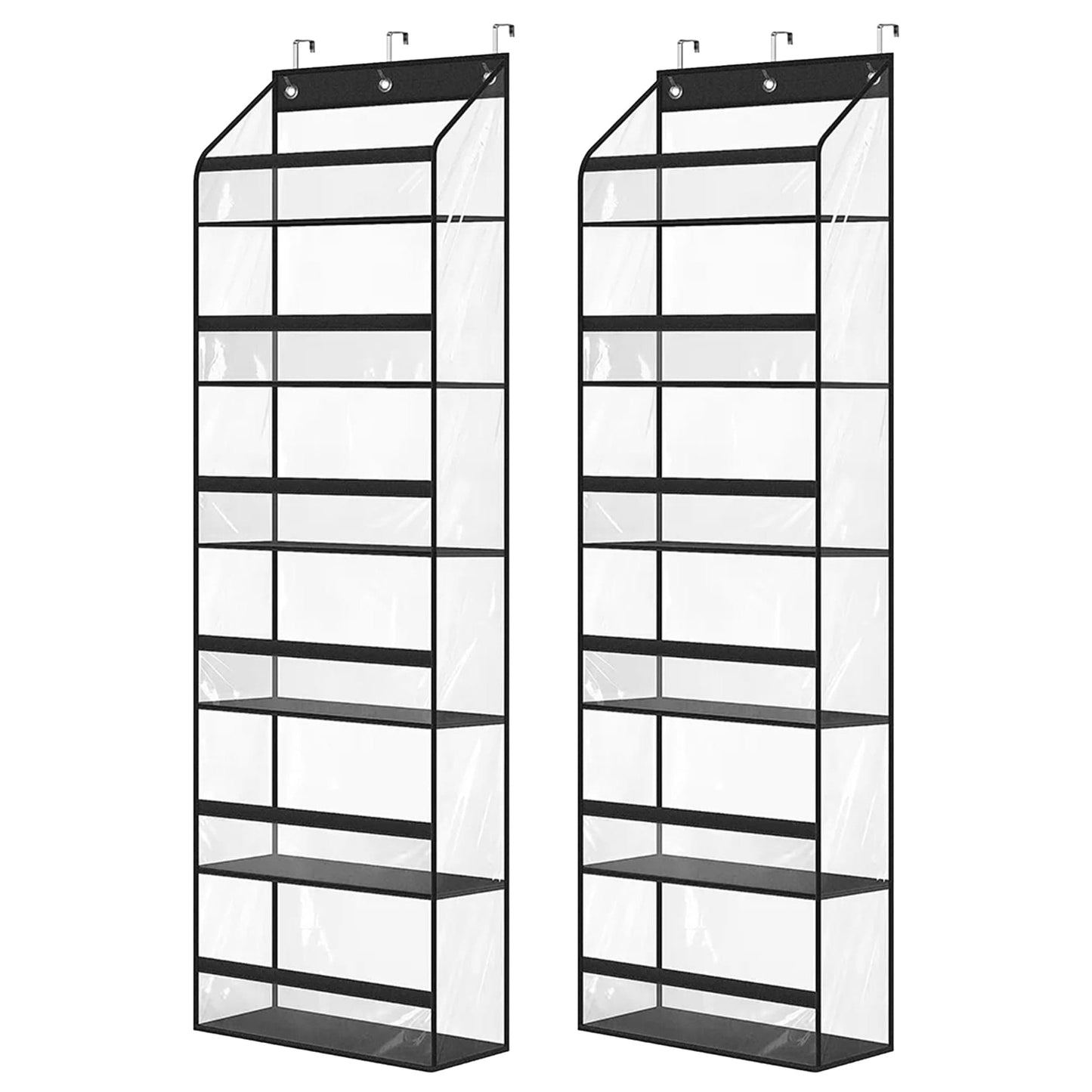 Prime Pick 6Layer Back Door Hanging Organizer Transparent