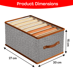 Prime Pick 7-Layer Foldable Cloth Organizer With Metal Frame