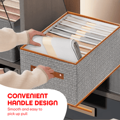 Prime Pick 7-Layer Foldable Cloth Organizer With Metal Frame