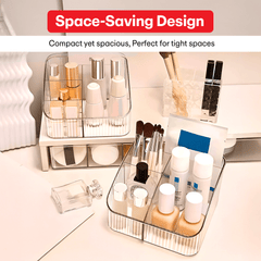 Prime Pick Double Layer Makeup/Cosmetics Organizer
