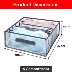 Prime Pick 6-Compartment Mesh Organizer FS-6544