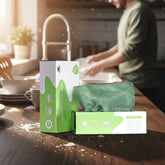 Microfiber Cleaning & Drying Wipes Matcha Green 20×20 cm – Pack of 20