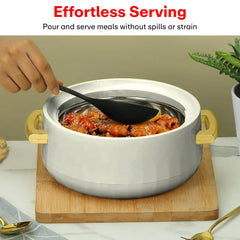 Prime Pick Luxury Casserole Set of-3 (1L + 2L + 3.5L)