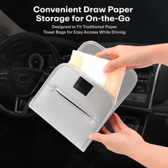 Prime Pick Leather Tissue Holder for Car