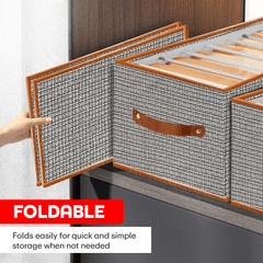 Prime Pick 7-Layer Foldable Cloth Organizer With Metal Frame