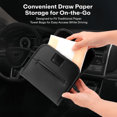 Prime Pick Leather Tissue Holder for Car