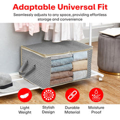 Prime Pick Lock Pattern Cloth Orgainzer Large