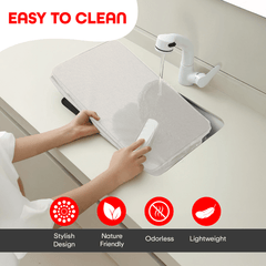 Prime Pick XL Oxford Cloth Organizer Durable Foldable Storage Box with Metal Frame