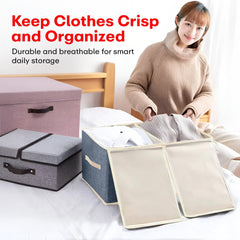 Prime Pick Double‐Lid Storage Box