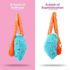 Prime Pick Terry Fur Shopper Bag