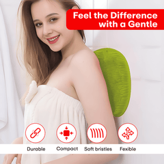 Prime Pick Shower Foot & Back Scrubber/Anti Slip Bathmat