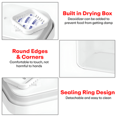 Prime Pick Air Tight Container For Kitchen Storage (2300 ML)