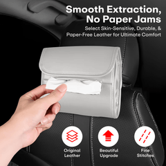 Prime Pick Leather Tissue Holder for Car