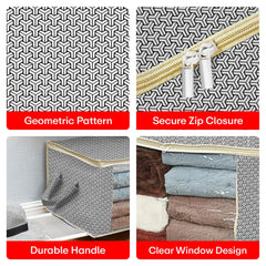 Prime Pick Lock Pattern Cloth Orgainzer Large