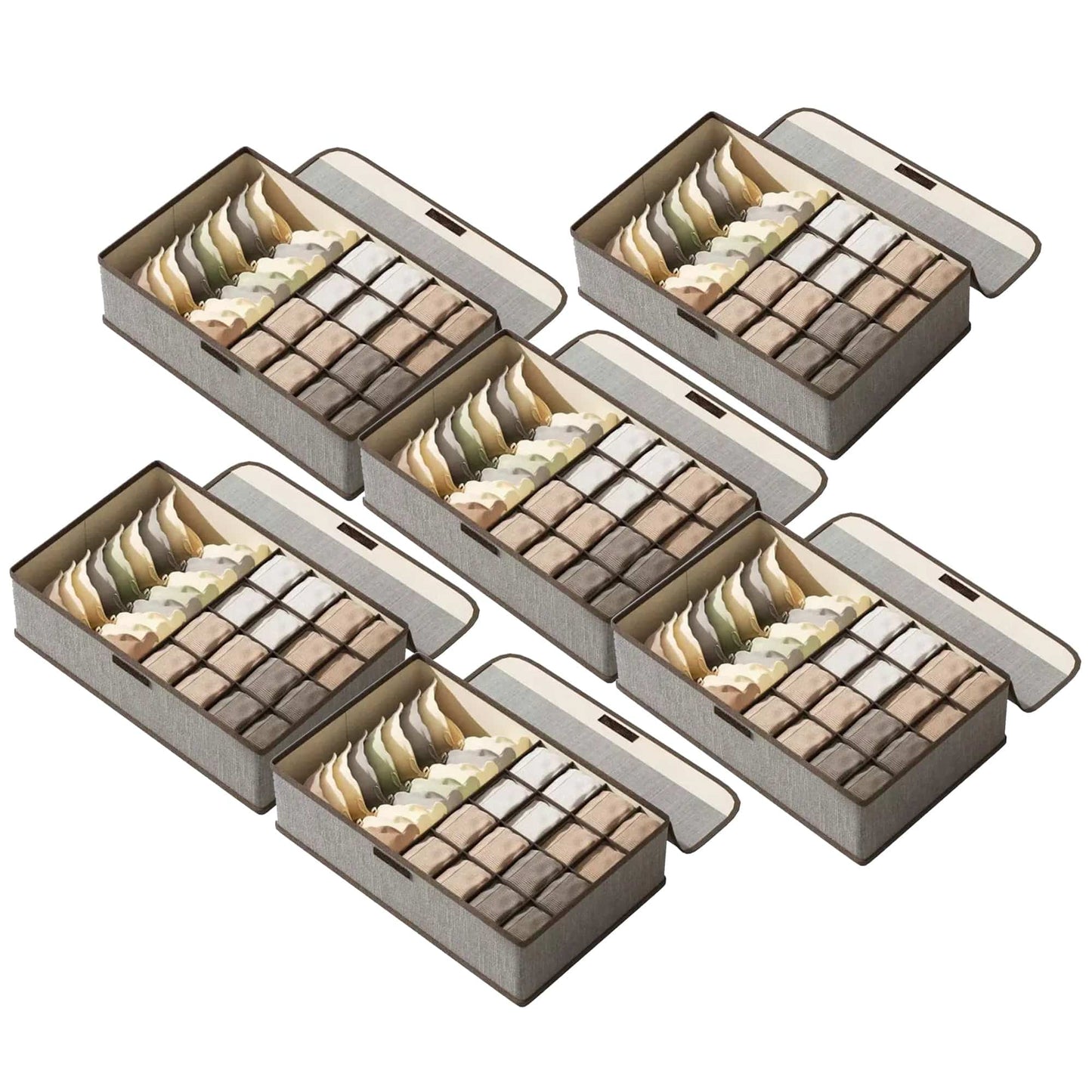 Prime Pick Undergarment 17 Divider Closet Organizer