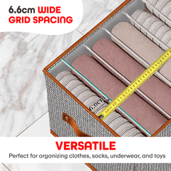 Prime Pick 7-Layer Foldable Cloth Organizer With Metal Frame