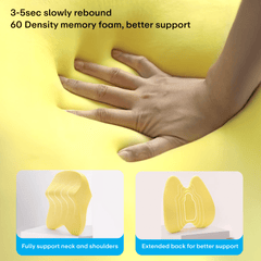 Prime Pick Car Neck Pillow And Backrest Cushion