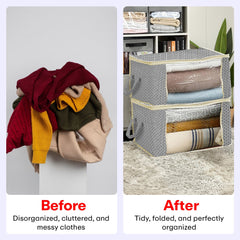 Prime Pick Lock Pattern Cloth Orgainzer Large