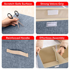 Prime Pick Double‐Lid Storage Box