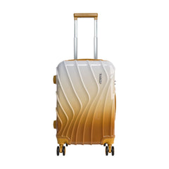Premium 20” Hard Shell Luggage – Elegant Gold Trolley Bag