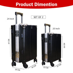 Velvair Premium Hard Shell Luggage Set – 20" & 24"