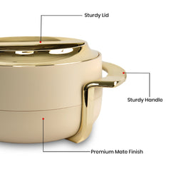 Insulated Casserole Set of 3 (1.8L + 2.3L + 3.5L) – Premium Hot Pot Set for Kitchen