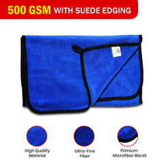 Prime Pick 500GSM Microfiber Car Cleaning Cloth