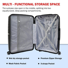 Velvair Luggage: Travel Made Stylish and Effortless 18"+22"+26" SET OF-3