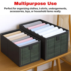 Foldable Premium Bamboo Cloth Organizer Box