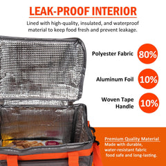 Leakproof Insulated Lunch Cooler Bag