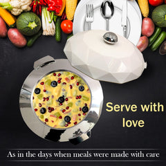 Prime Pick Elegant Diamond Casserole 5L