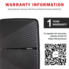 Premium 22” Hard Shell Luggage – Stylish Black Trolley Bag for Travel