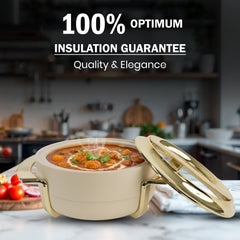 Insulated Casserole Set of 3 (1.8L + 2.3L + 3.5L) – Premium Hot Pot Set for Kitchen