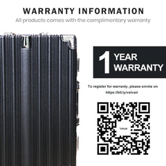 Velvair Premium Hard Shell Luggage Set – 20" & 24"