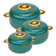 Prime Pick Premium Insulated Casserole Set of 3 (1L + 2L + 3.5L)