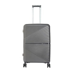 Premium 22” Hard Shell Luggage – Stylish Black Trolley Bag for Travel