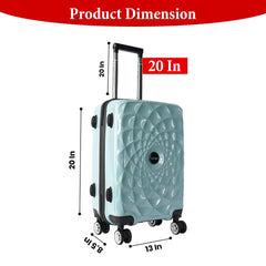 Velvair Luggage – Travel Made Stylish and Effortless, 20″ Black