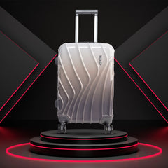 Medium Hard Shell Luggage Set of 3 (20” + 24” + 28”) – Stylish Gold Trolley Bags