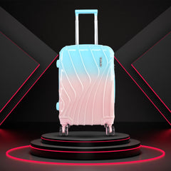 Premium 20” Hard Shell Luggage – Elegant Gold Trolley Bag