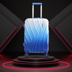 Medium Hard Shell Luggage Set of 3 (20” + 24” + 28”) – Stylish Gold Trolley Bags