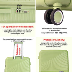 Velvair Luggage: Travel Made Stylish and Effortless 18"+22"+26" SET OF-3