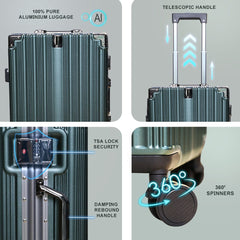 Velvair Premium Hard Shell Luggage Set – 20" & 24"