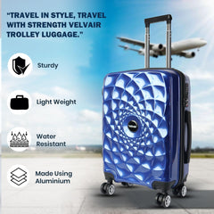 Velvair Luggage – Travel Made Stylish and Effortless, 20″ Black