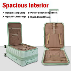 Velvair Luggage: Travel Made Stylish and Effortless 20" BLACK