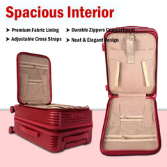 Velvair Luggage: Travel Made Stylish and Effortless 20" BLACK