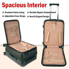 Velvair Luggage: Travel Made Stylish and Effortless 20" BLACK